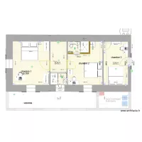 MAISON RDC plan pour plombier et electricien