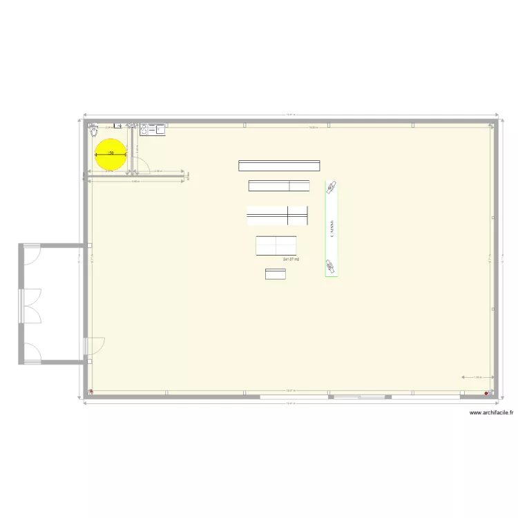 EPY 2 vierge. Plan de 