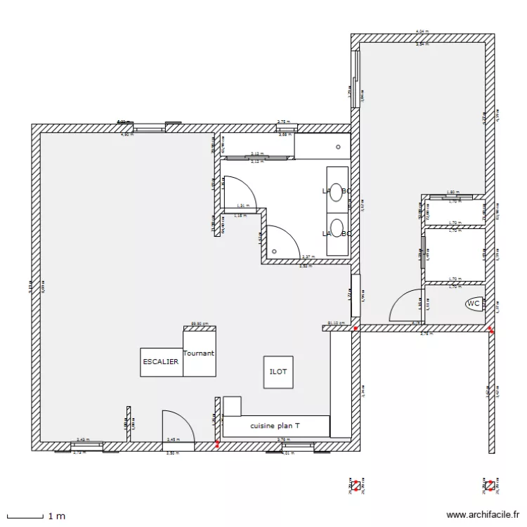 agrt modif interieur. Plan de agrt modif interieur. Plan de