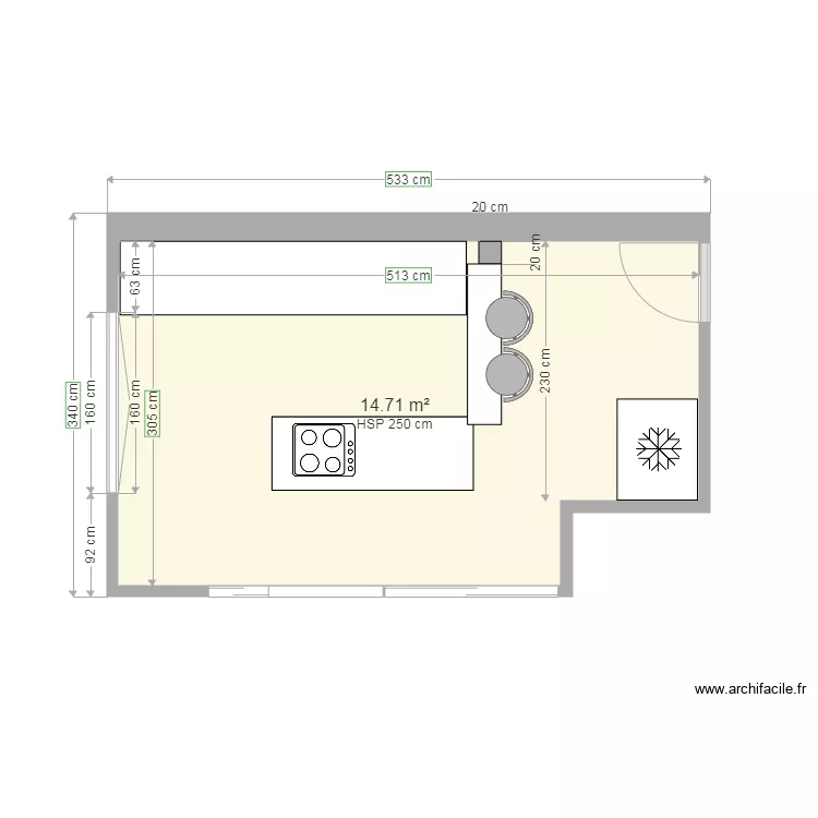 AMENAGEMENTCUISINE2. Plan de 