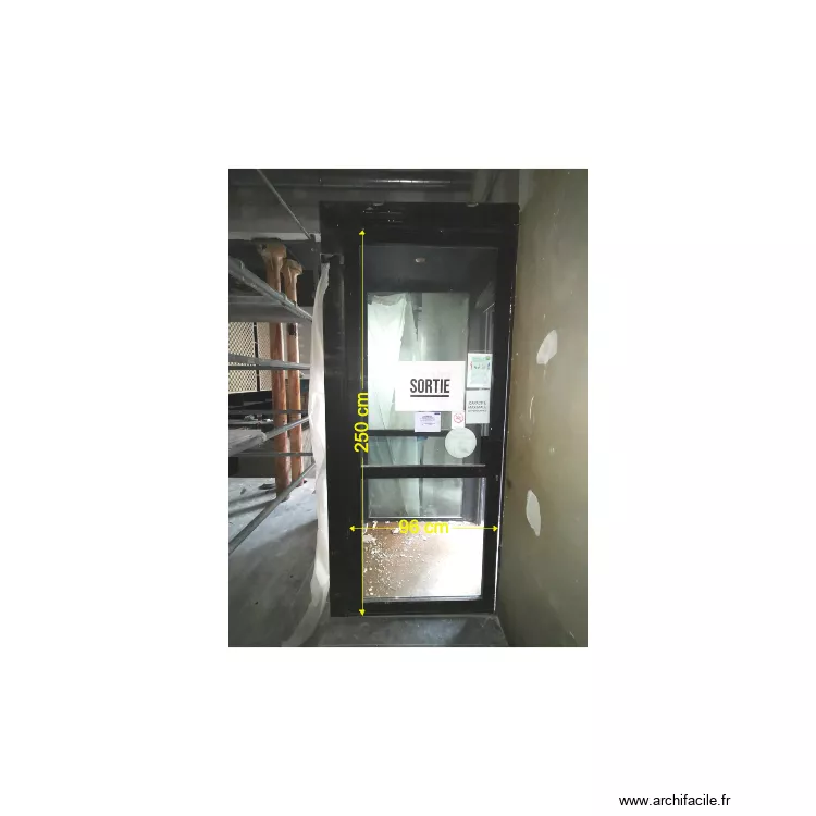 Porte Charlys. Plan de 