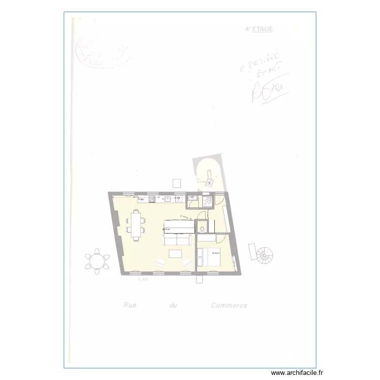 commerce v1. Plan de 