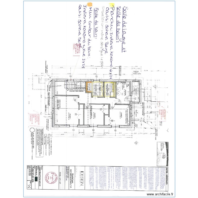 copie de plan de blainville. Plan de 0 pièce et 0 m2