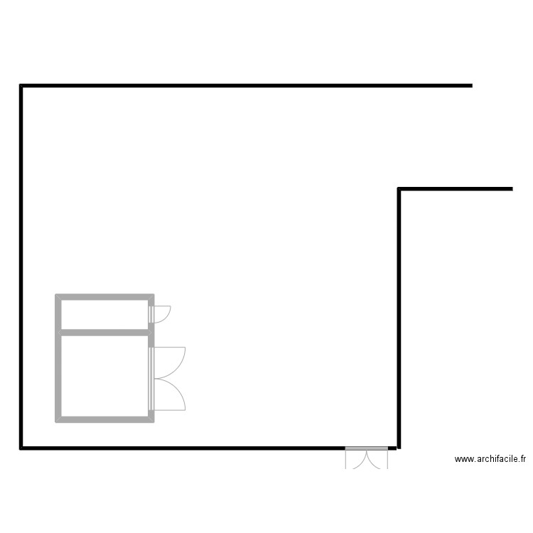 huchet. Plan de 0 pièce et 0 m2