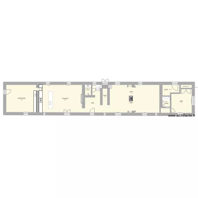 IGE GROUND. Plan de 5  et 225 m²