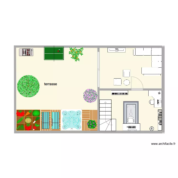 Plan L&eacute;on. Plan de 