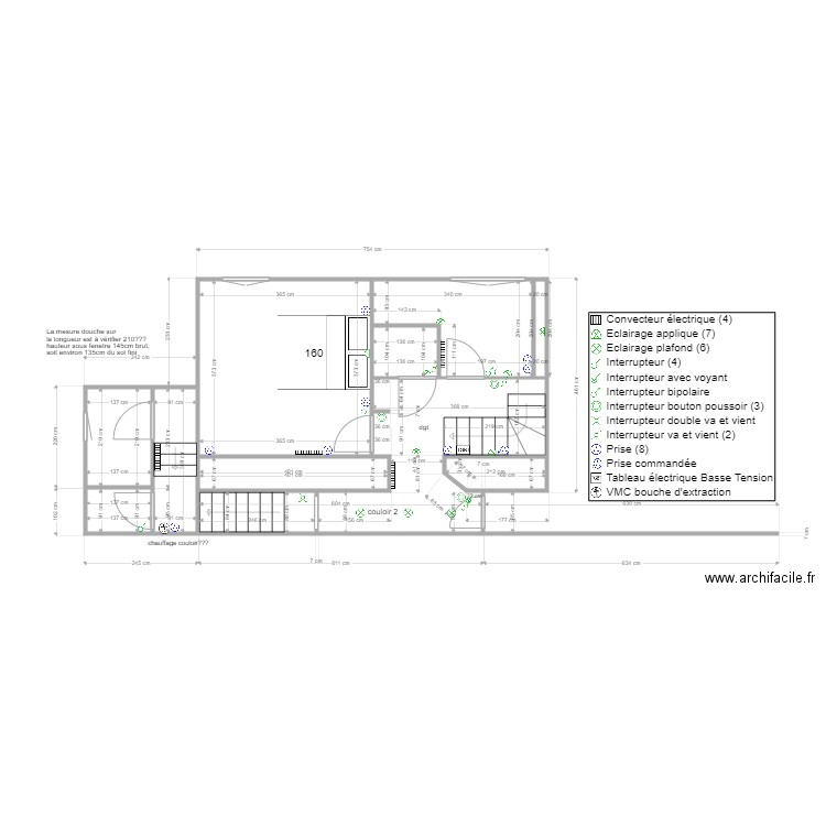 vernet jclaude etage1. Plan de 0 pièce et 0 m2