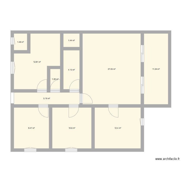 appartement Serpi83. Plan de 0 pièce et 0 m2
