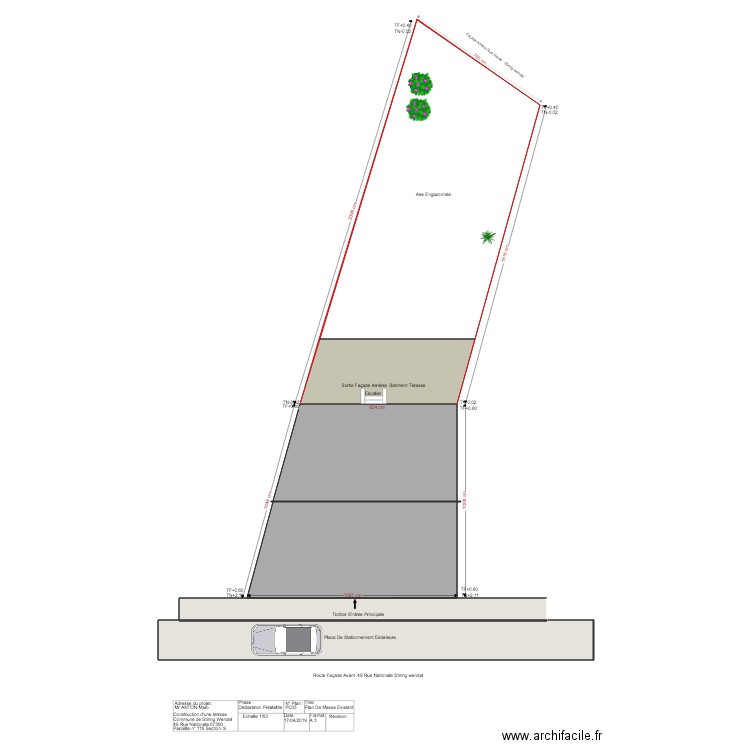 ANTON MARC PLAN DE MASSE  2. Plan de 0 pièce et 0 m2