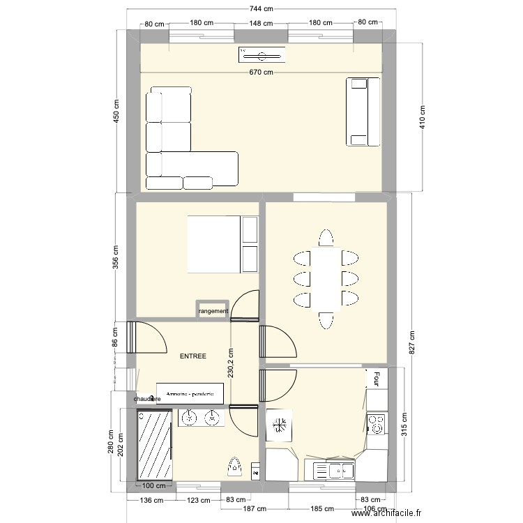 43bis LC INT PROJET 18 06 2023  V3. Plan de 7 pièces et 79 m2