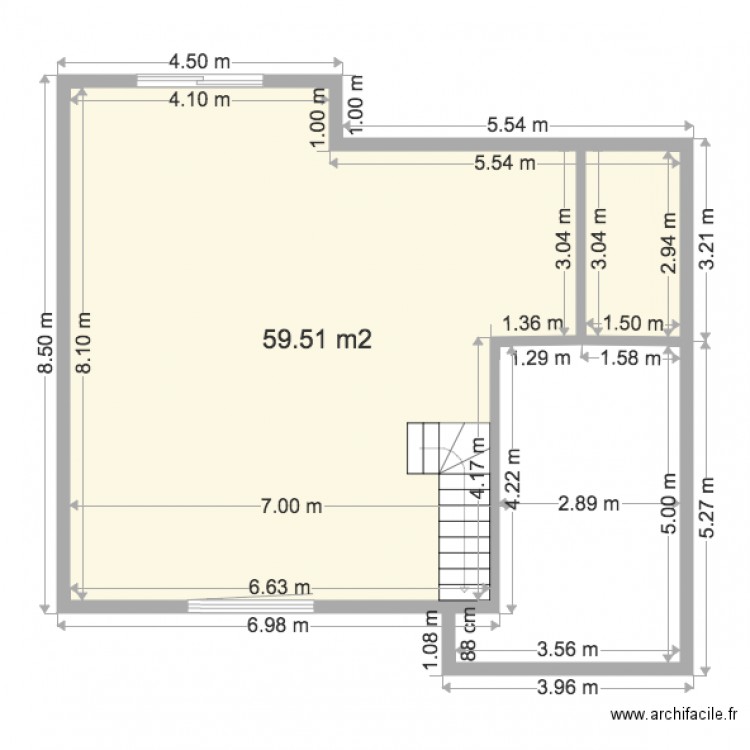 MAISON . Plan de 0 pièce et 0 m2