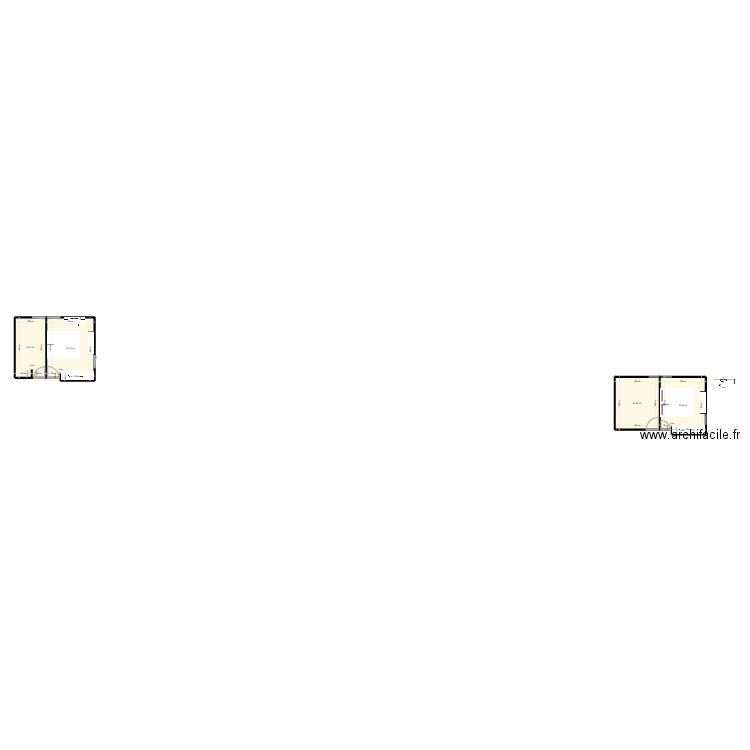 chambre. Plan de 0 pièce et 0 m2