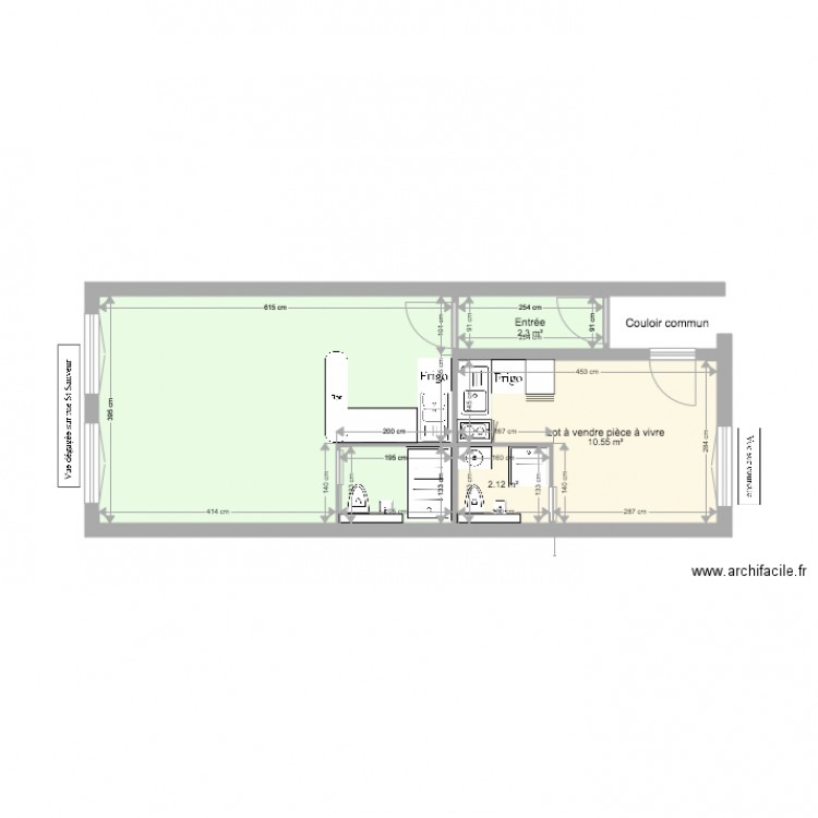 152 ST DENIS HYP 1. Plan de 0 pièce et 0 m2