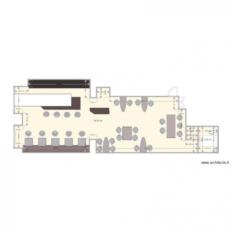 Plans MyBar. Plan de 0 pièce et 0 m2