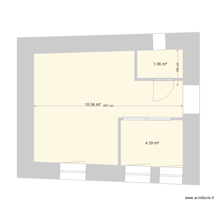 Notre espace. Plan de 0 pièce et 0 m2