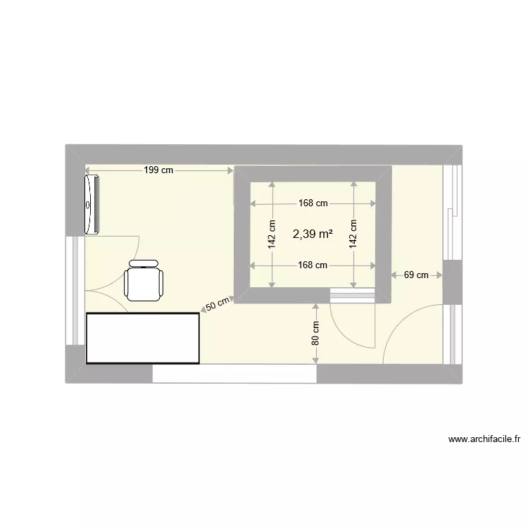 STUDIO ROLAND CARRE bureau en face. Plan de STUDIO ROLAND CARRE bureau en face. Plan de