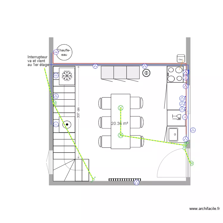 grange elec. Plan de 