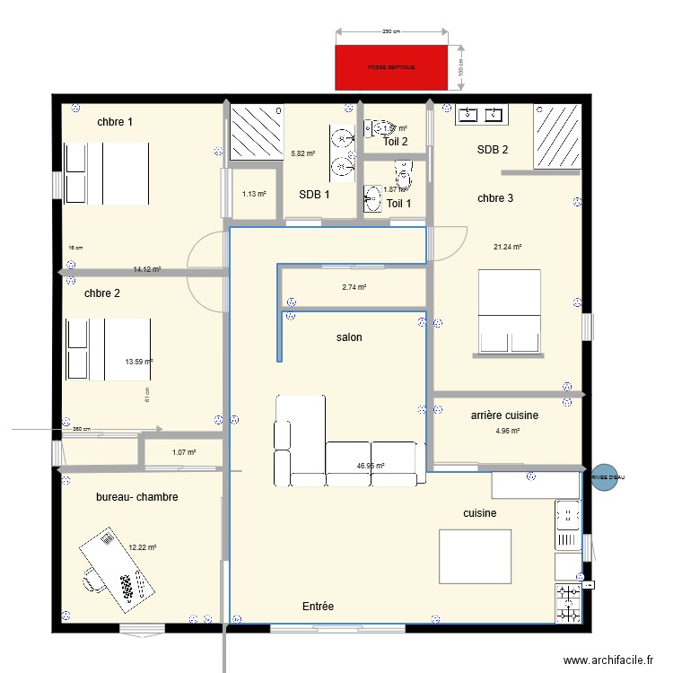 Alex et Nasmie Vnas. Plan de 0 pièce et 0 m2