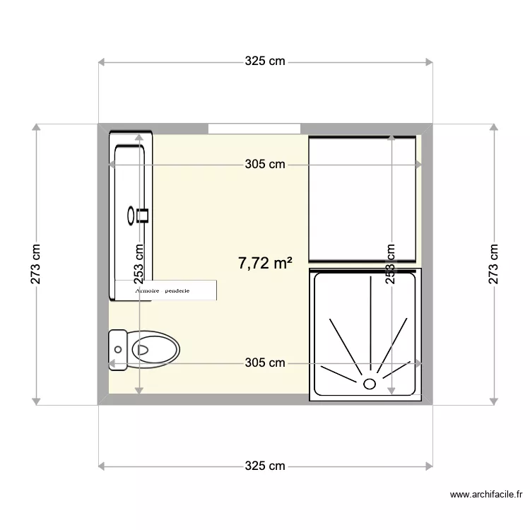 sdb first piso. Plan de 