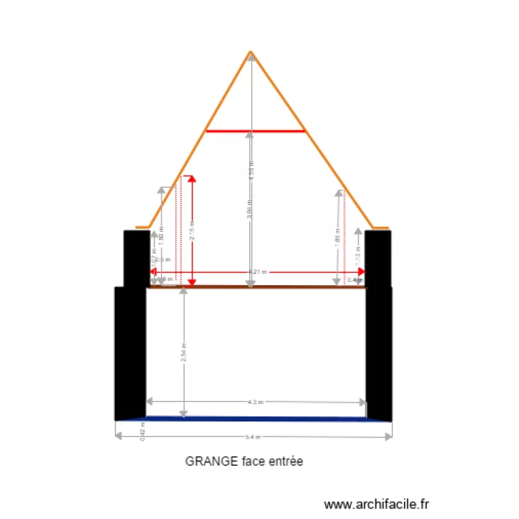 RENDIE GRANGE FACE1 V1 nov17. Plan de 