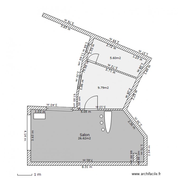 Mauberts V2. Plan de 0 pièce et 0 m2