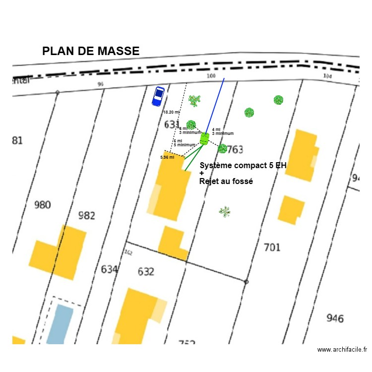 Juares. Plan de 0 pièce et 0 m2