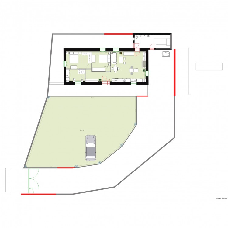 villa delle rose 18. Plan de 0 pièce et 0 m2