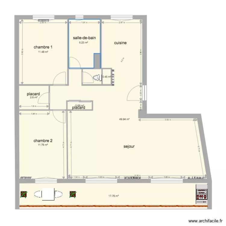 appartement avignon. Plan de appartement avignon. Plan de