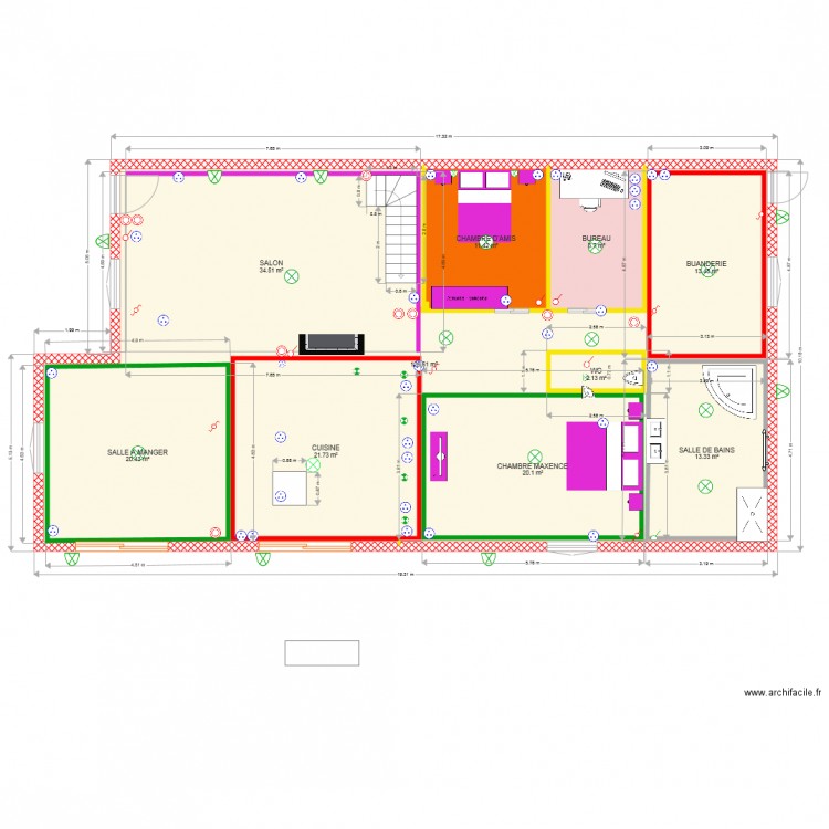 MAISON MAXENCE 2018 BIS. Plan de 0 pièce et 0 m2