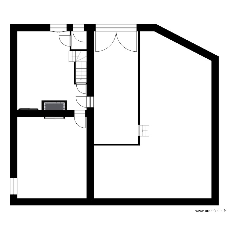 HAZARD. Plan de 0 pièce et 0 m2