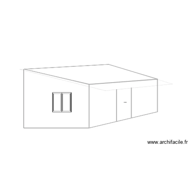 Plan abris 3D. Plan de 