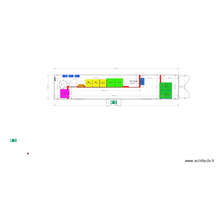 CONTAINER LAVERIE EMILE LAURENCE ST2P 4. Plan de 0 pièce et 0 m2