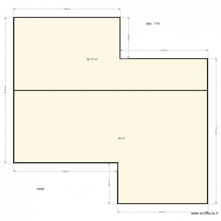 114 villa  cci  tontouta. Plan de 0 pièce et 0 m2