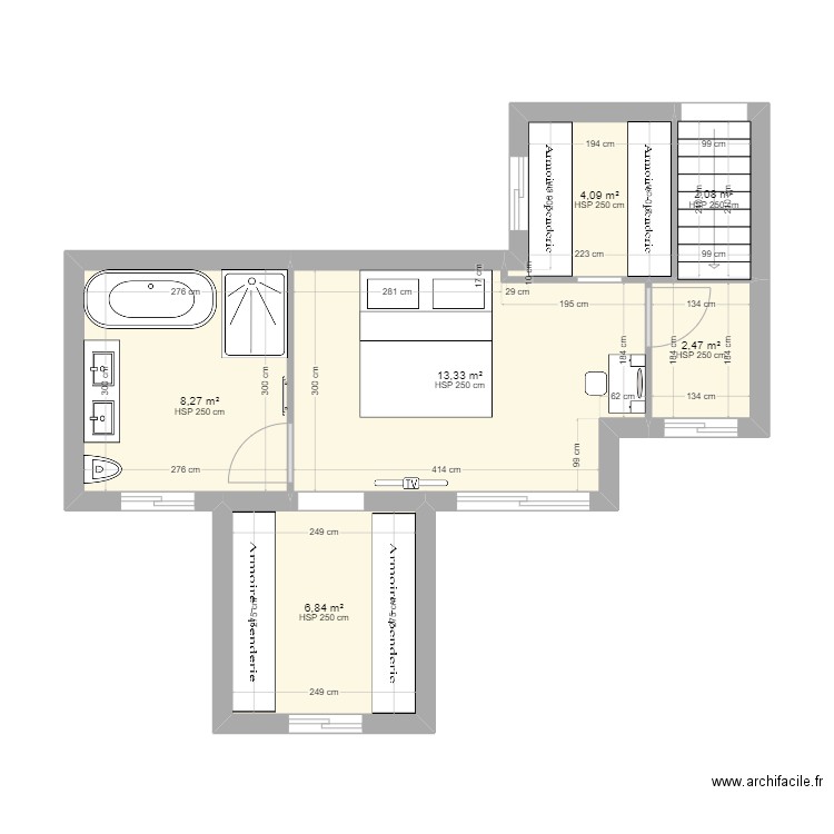 CONDORCET 4. Plan de 0 pièce et 0 m2