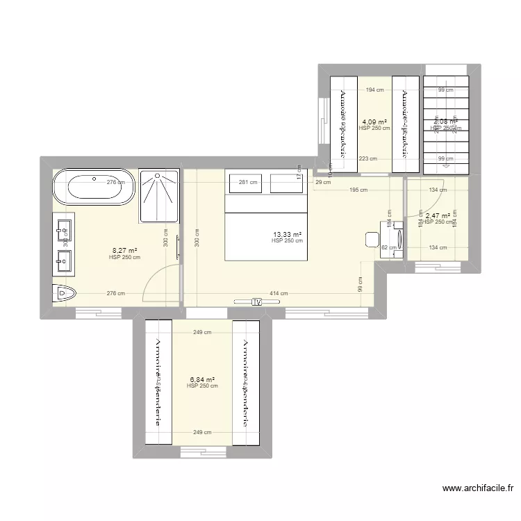 CONDORCET 4. Plan de 