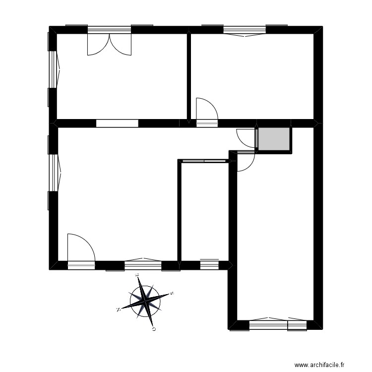 GIACCONE. Plan de 0 pièce et 0 m2