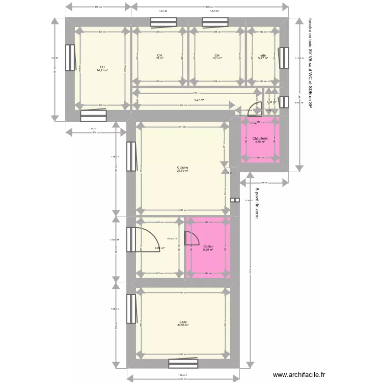 Artigue. Plan de 