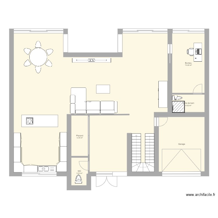 maison familiale1. Plan de 0 pièce et 0 m2