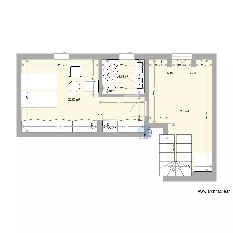 LARGO RDC. Plan de 