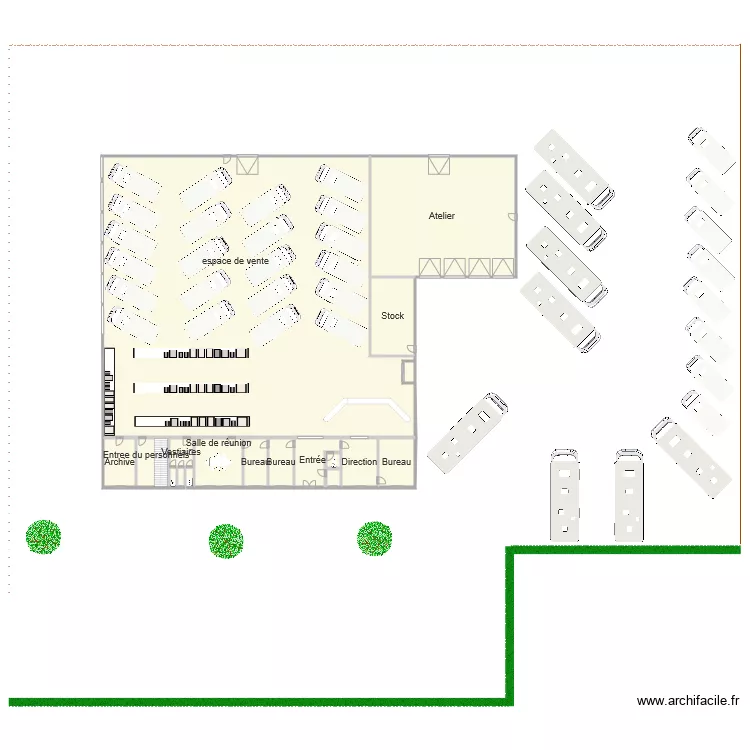 VAN et LOISIRS 42. Plan de 
