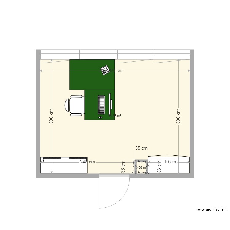 Bureau Dev Hotel . Plan de 0 pièce et 0 m2