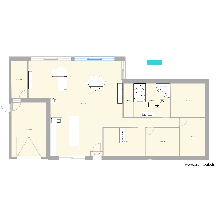 Le merdier. Plan de 0 pièce et 0 m2