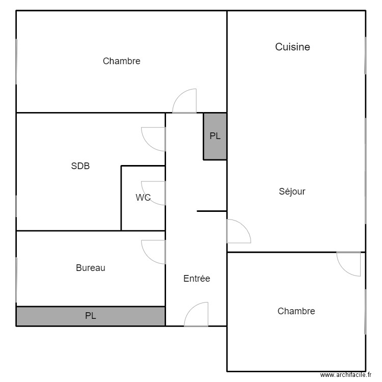 plan le marchand. Plan de 0 pièce et 0 m2