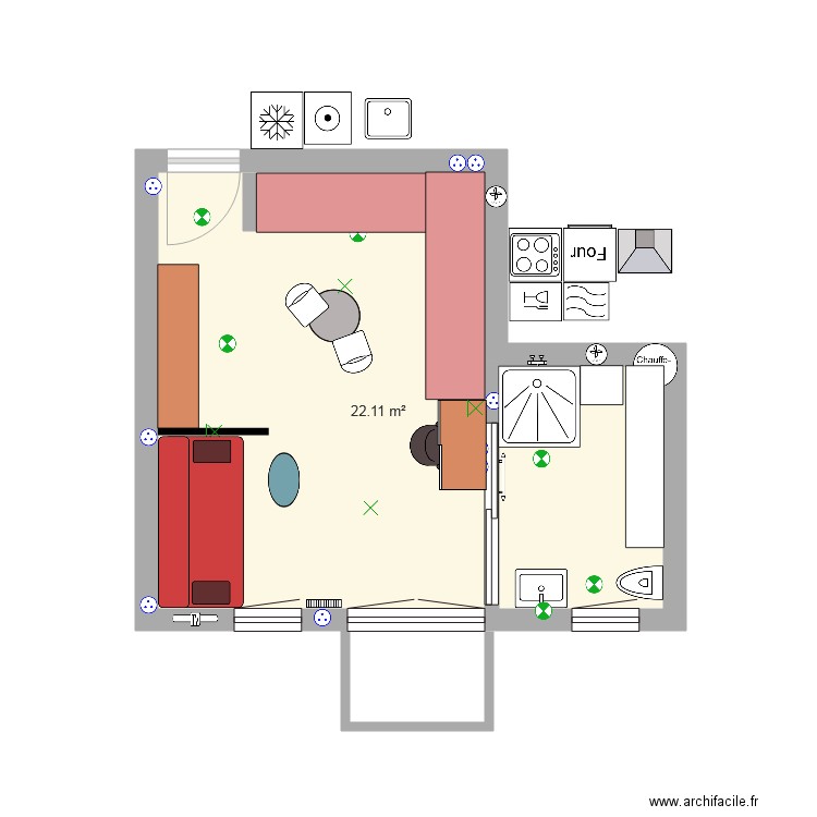 plan ww. Plan de 0 pièce et 0 m2