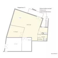 Superette le guerno Plan am&eacute;nagement modifi&eacute; 3