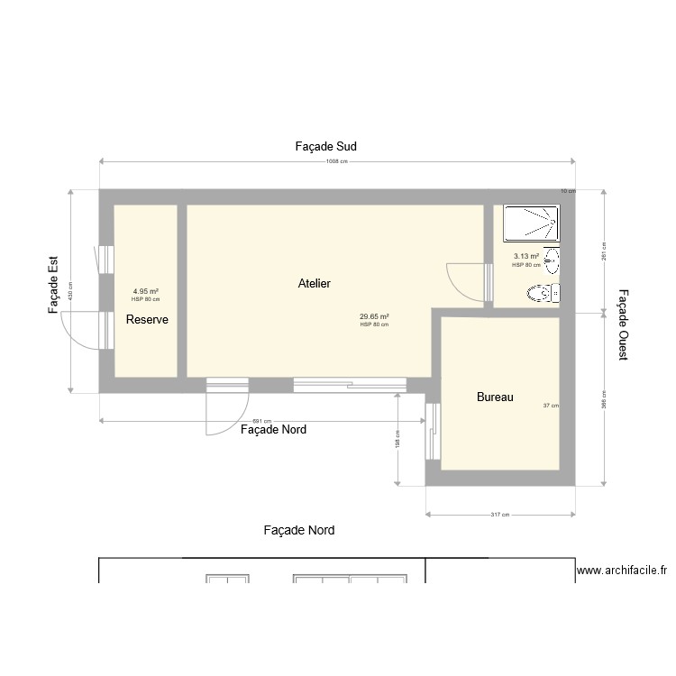 projet DP 1. Plan de 0 pièce et 0 m2