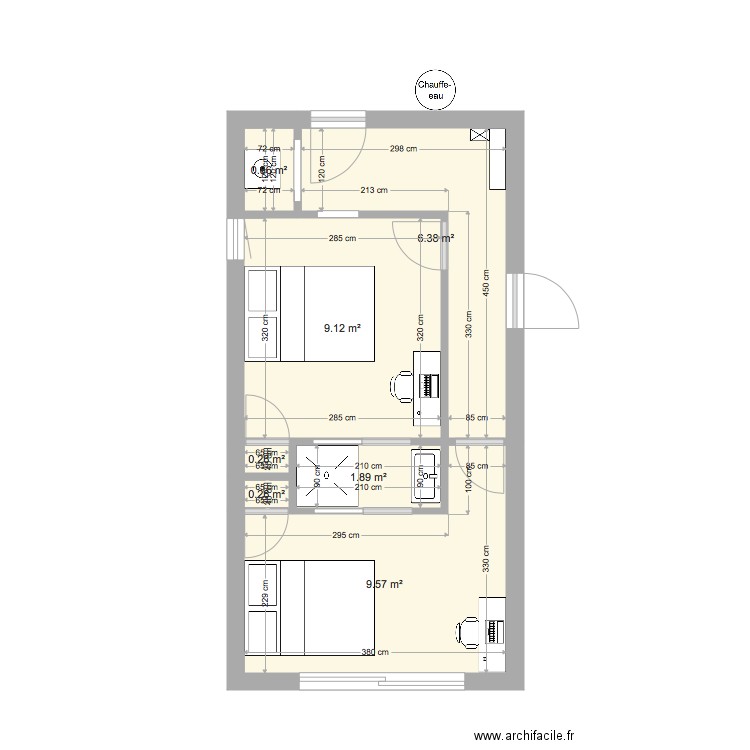 Projet Christophe. Plan de 0 pièce et 0 m2