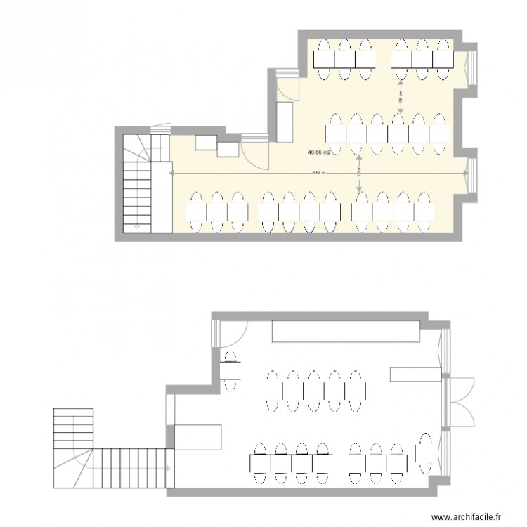 Crêperie St Ger 2. Plan de 0 pièce et 0 m2