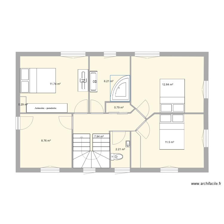 fouesnant plan du haut. Plan de 0 pièce et 0 m2