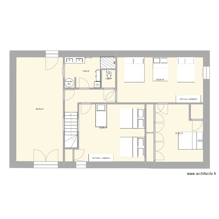Boussoulet . Plan de 0 pièce et 0 m2